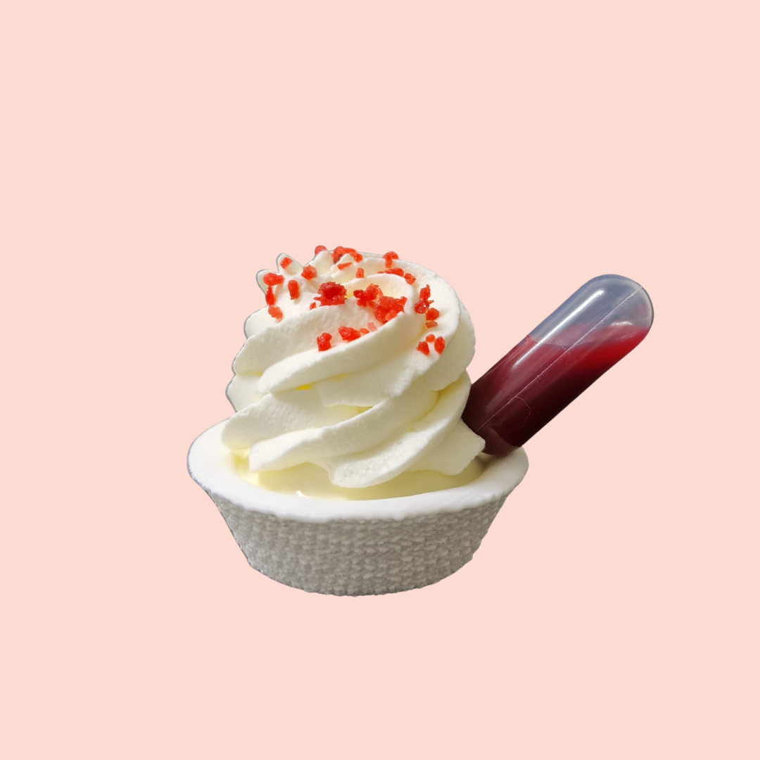 Meuh'ringue double crème & fruits rouges