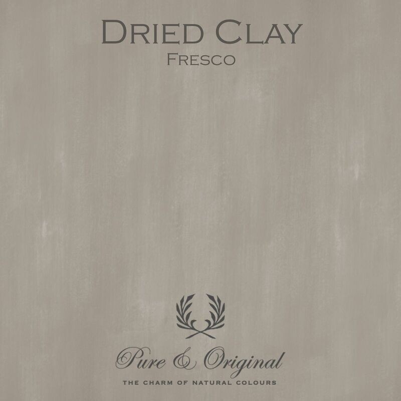 Fresco (à la chaux) couleur Dried Clay pot 1 Litre Fresco (à la chaux) couleur Dried Clay pot 1 Litre