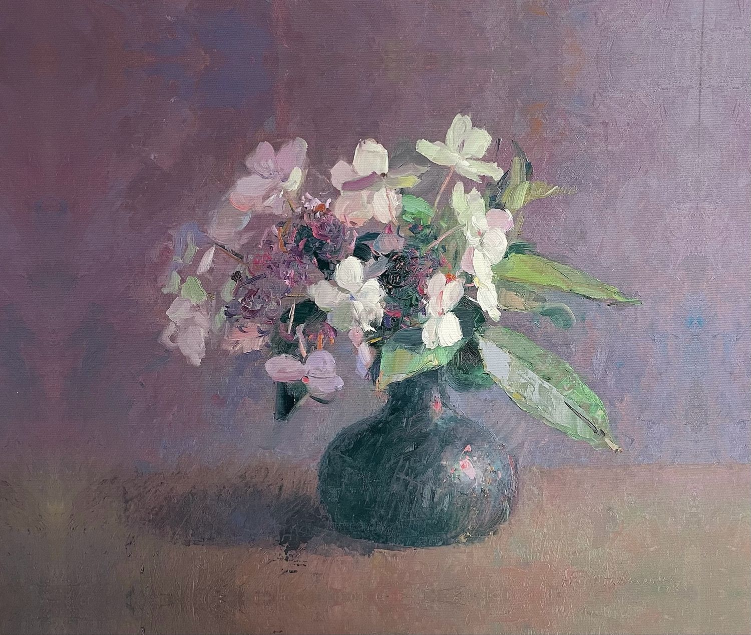 Vase avec des fleurs (Helmantel)