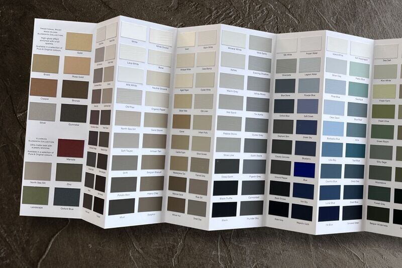 NUANCIER de couleurs