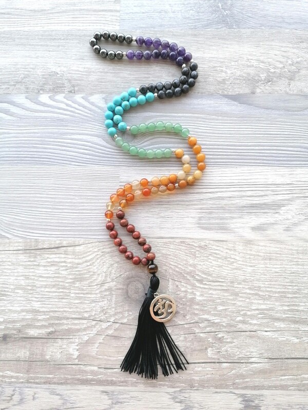 Chakra 108 Mantra Style Mala