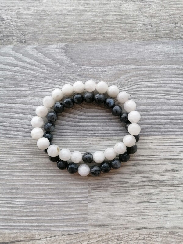 Yin &amp; Yang Bracelet Mala