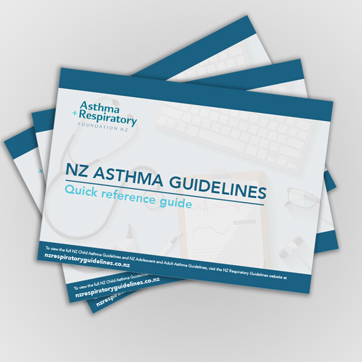 NZ Asthma Guidelines Quick Reference 2020 - 1 Pack