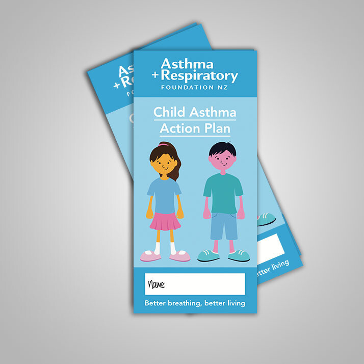 Child Asthma Action Plan (English) - 10 Pack
