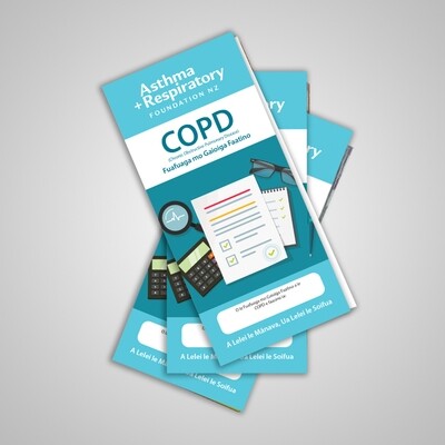 COPD Action Plan (Samoan) - 10 Pack