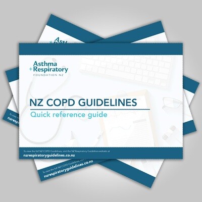 NZ COPD Guidelines: Quick Reference Guide - 1 Pack