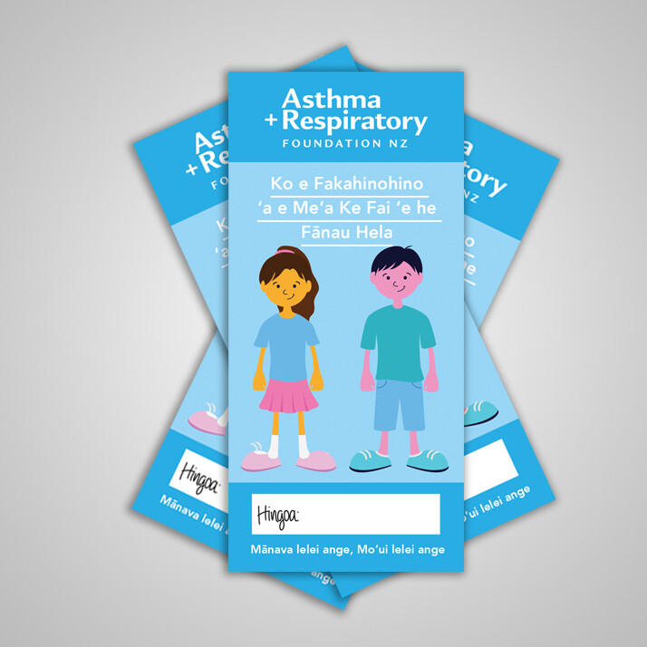 Child Asthma Action Plan (Tongan) - 10 Pack
