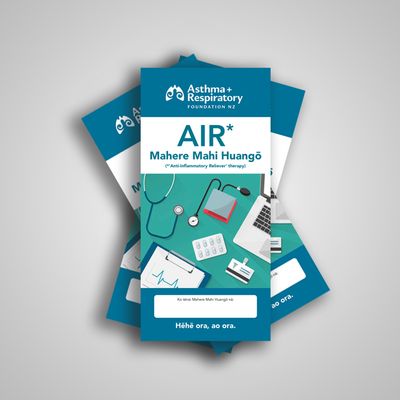 AIR Asthma Action Plan (Te Reo Māori) - 10 Pack