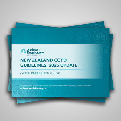 NZ COPD Guidelines: 2025 update - Quick Reference Guide