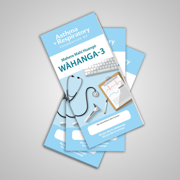 3 Stage Asthma Action Plan (Te Reo Māori) - 10 Pack