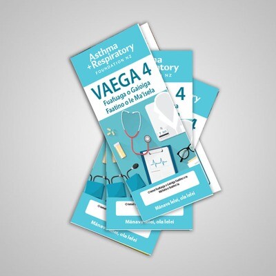 4 Stage Asthma Action Plan (Samoan) - 10 Pack