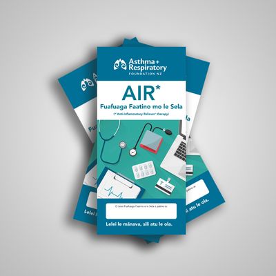 AIR Asthma Action Plan (Samoan) - 10 Pack