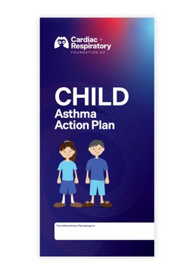 Child Asthma Action Plan (English) - 10 Pack