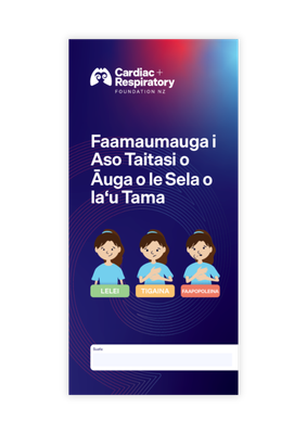 Child Asthma Symptom Diary (Samoan) - 10 Pack