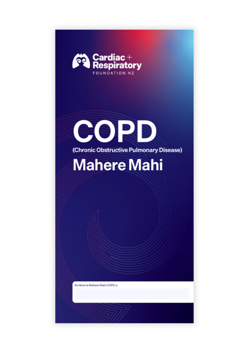 COPD Action Plan (Te Reo Māori) - 10 Pack