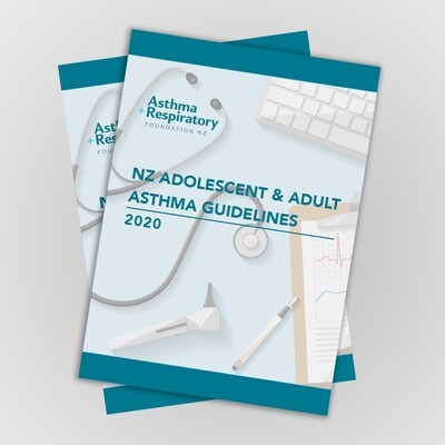 NZ Adolescent &amp; Adult Asthma Guidelines 2020 - 1 Pack