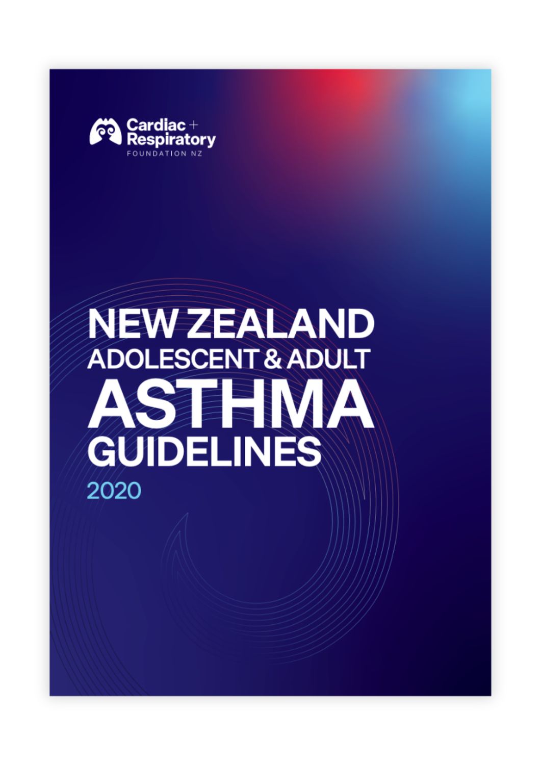 NZ Adolescent &amp; Adult Asthma Guidelines 2020 - 1 Pack