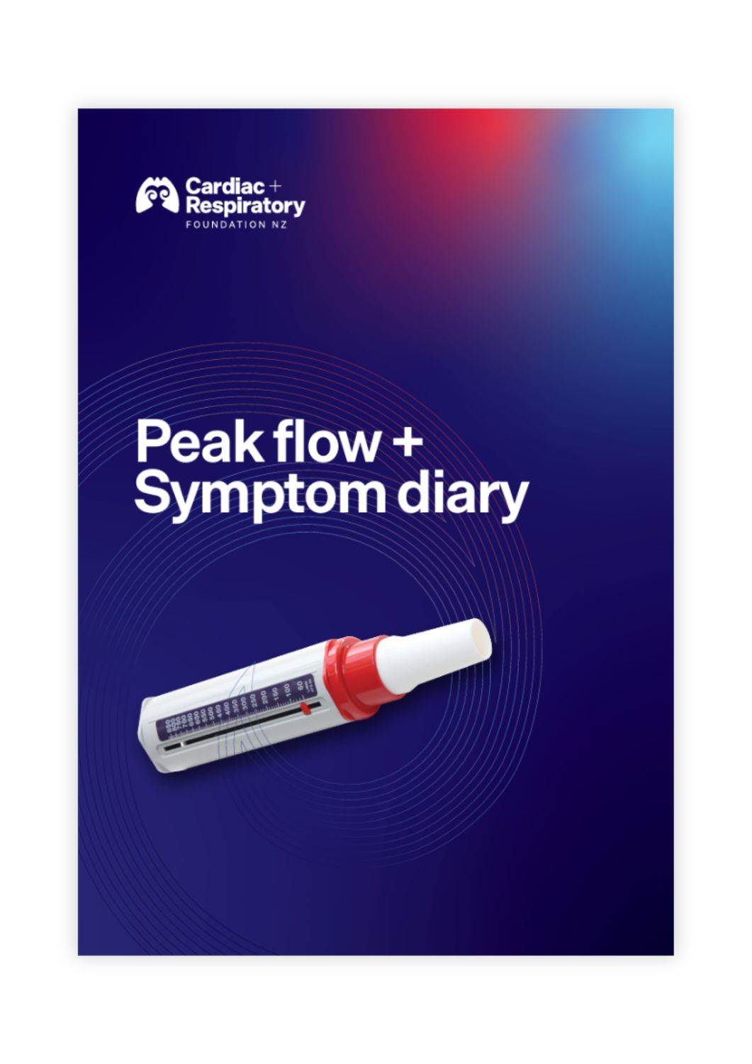 Peak Flow &amp; Symptom Diary - 5 Pack