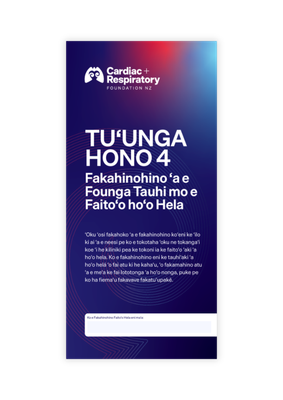 4 Stage Asthma Action Plan (Tongan) - 10 Pack