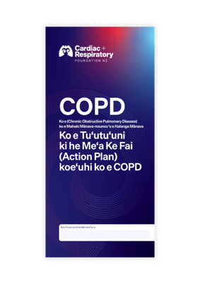 COPD Action Plan (Tongan) - 10 Pack
