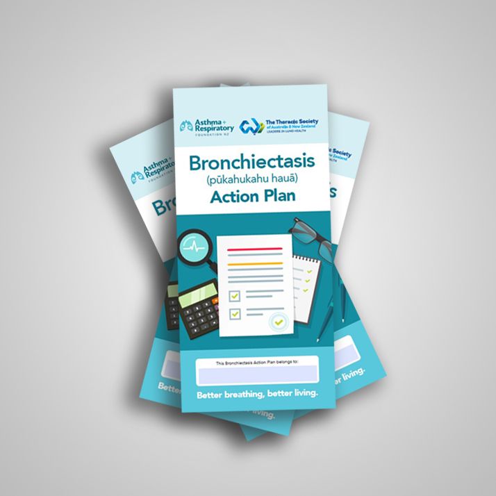 Bronchiectasis Action Plan (adult) - 10 Pack