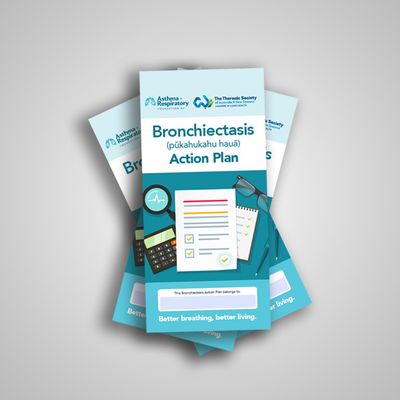 Bronchiectasis Action Plan (adult) - 10 Pack