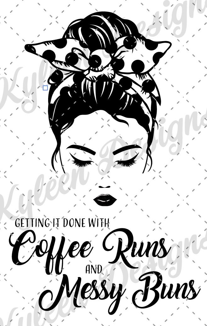 Getting it done with Coffee runs and messy buns