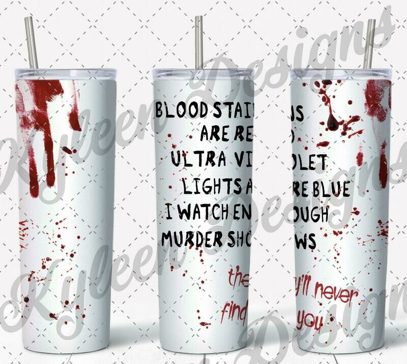 Blood stains wrap for sublimation, waterslide High res PNG digital file