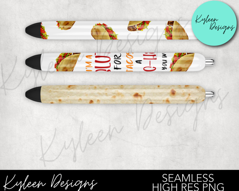 Taco pen wrappers™  for waterslide High Res PNG file