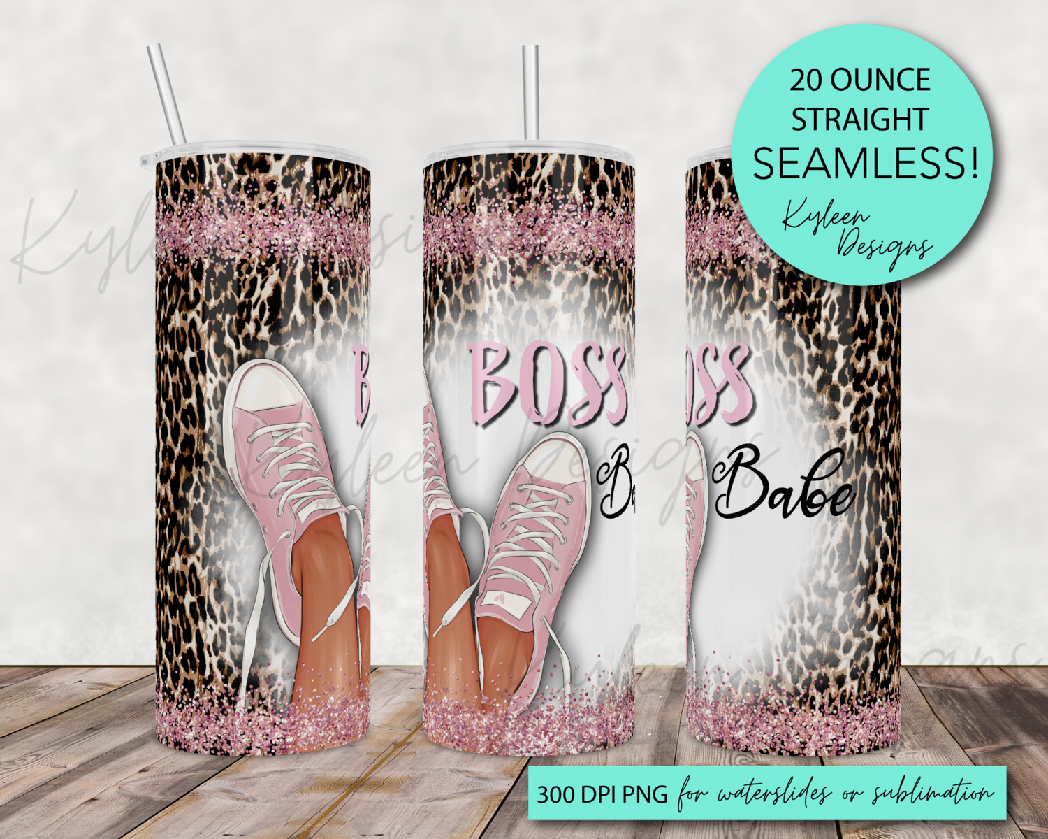 20 ounce Goal Digger wrap for sublimation, waterslide High res PNG digital file