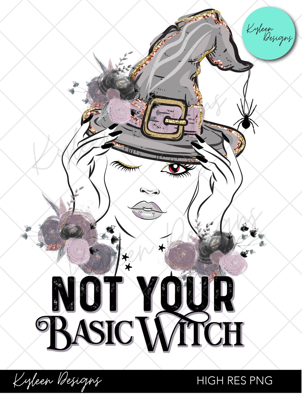 Not your basic witch high res PNG