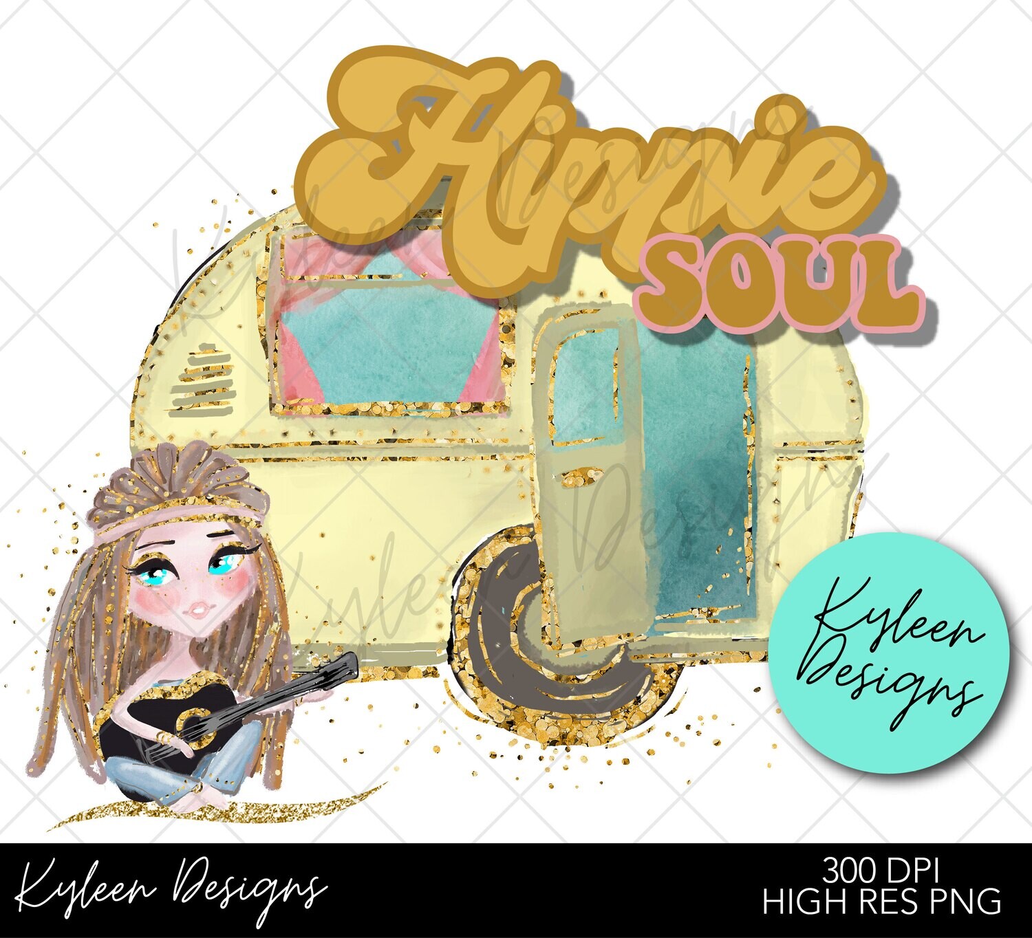Hippie Soul High Res PNG 300 DPI file