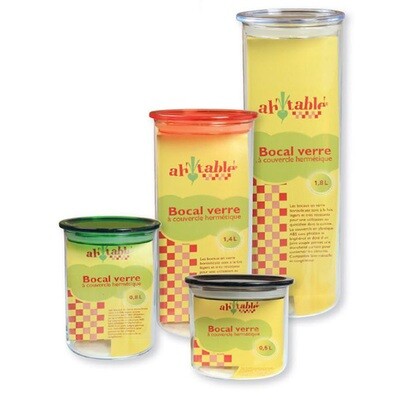 Lot Bocaux Verre Cylindrique Lot Bocaux Verre Cylindrique