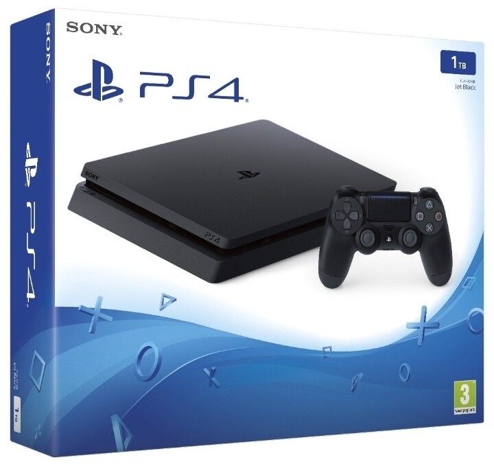 PlayStation Slim de 1tb incluye 2 jurgos + 1 mando 