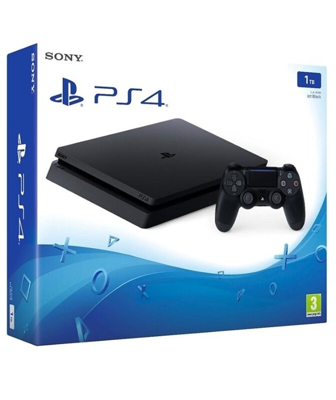 PlayStation Slim de 500gb  incluye 2 juegos + 1 mando 