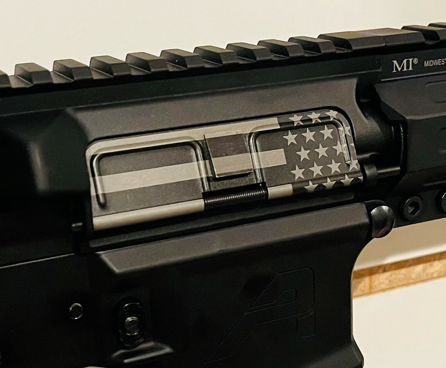 Custom Laser Engraved Dust Cover