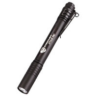 Streamlight, Stylus Flashlight, White LED, Black, 2X AAA Batteries