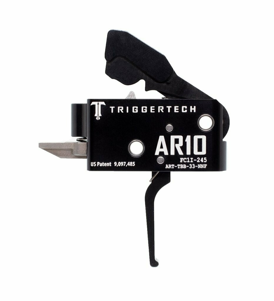 TriggerTech Competitive PVD Flat 3.5lbs Fixed Trigger  AR-10