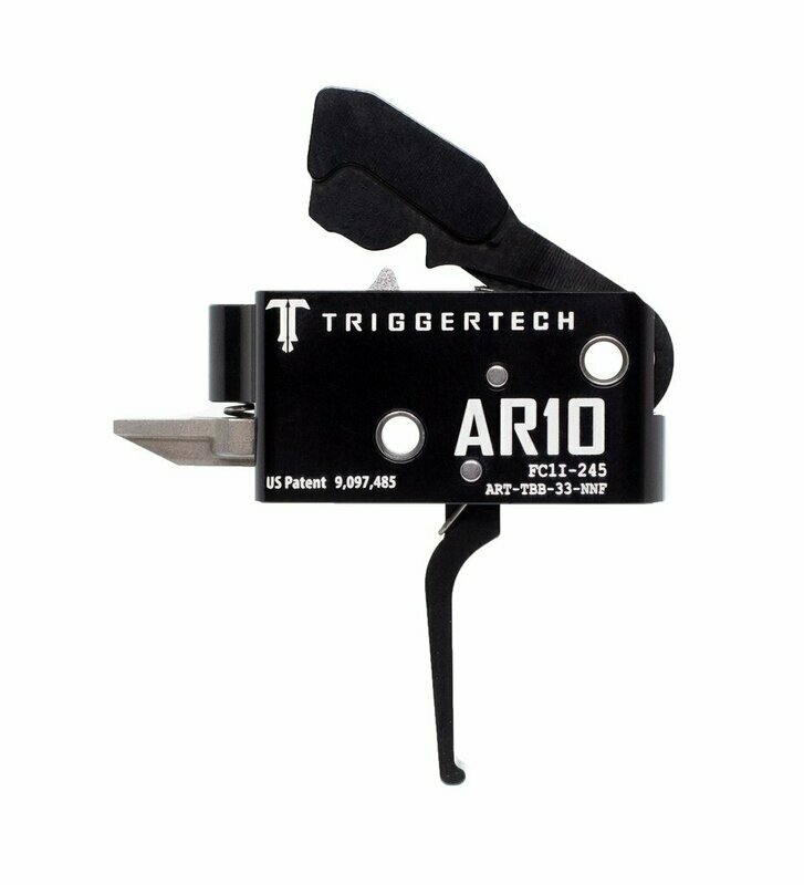 TriggerTech Competitive PVD Flat 3.5lbs Fixed Trigger  AR-10