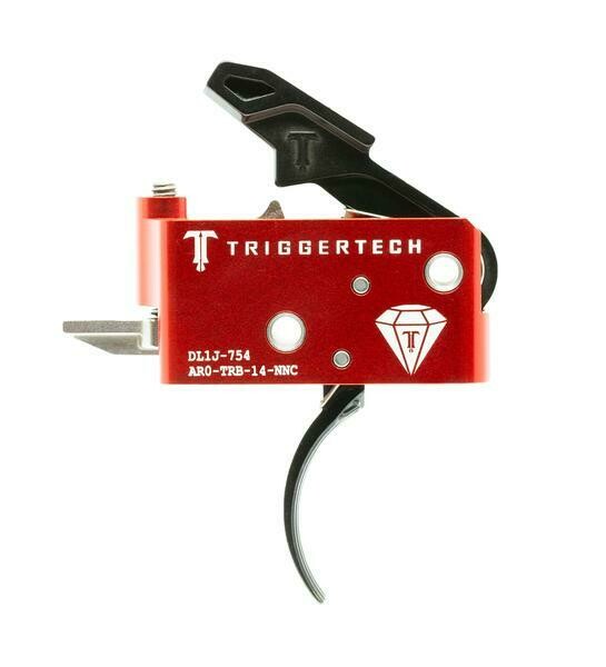 TriggerTech Diamond PVD Curved Trigger 1.5-4lbs
 AR-15