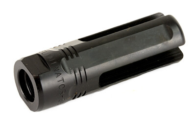 Surefire, Eliminator, Flash Hider, 556NATO, 1/2 x 28 RH, Fits AR Rifles, Black Finish