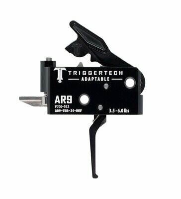 TriggerTech Adaptable PVD Flat 3-6lbs Trigger AR-9