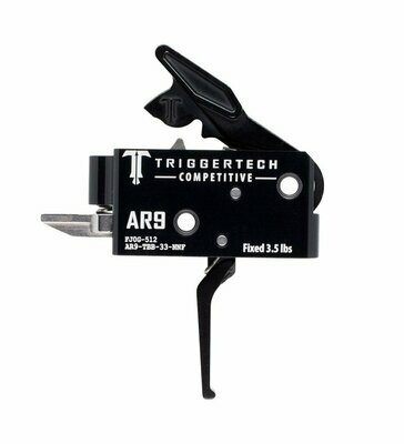 TriggerTech Competitive PVD Flat 3.5lb Fixed Trigger AR-9