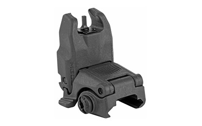 Magpul Industries, MBUS Back-Up Front Sight Gen 2, Fits Picatinny Rails, Flip Up, Black Finish