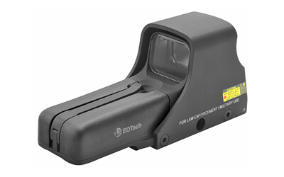 EOTech, 552 Holographic Sight, Red 68 MOA Ring with 1-MOA Dot Reticle, Rear Buttons Controls, Night Vision Compatible, Black Finish