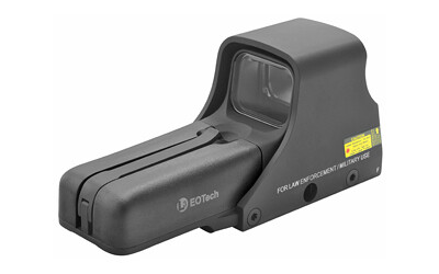 EOTech, 552 Holographic Sight, Red 68 MOA Ring with 1-MOA Dot Reticle, Rear Buttons Controls, Night Vision Compatible, Black Finish