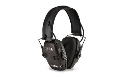 Howard Leight, Impact Sport Bolt, Electronic Earmuff, Folding, Black