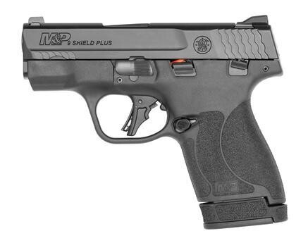 S&W M&P9 Shield Plus Handgun 9mm Luger 13&10rd Magazine 3.1" Barrel Manual Safety Black