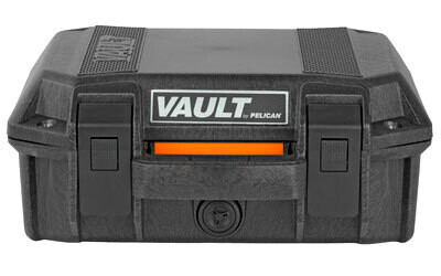 Pelican, V100, Vault Small Pistol Case, With Foam, Black