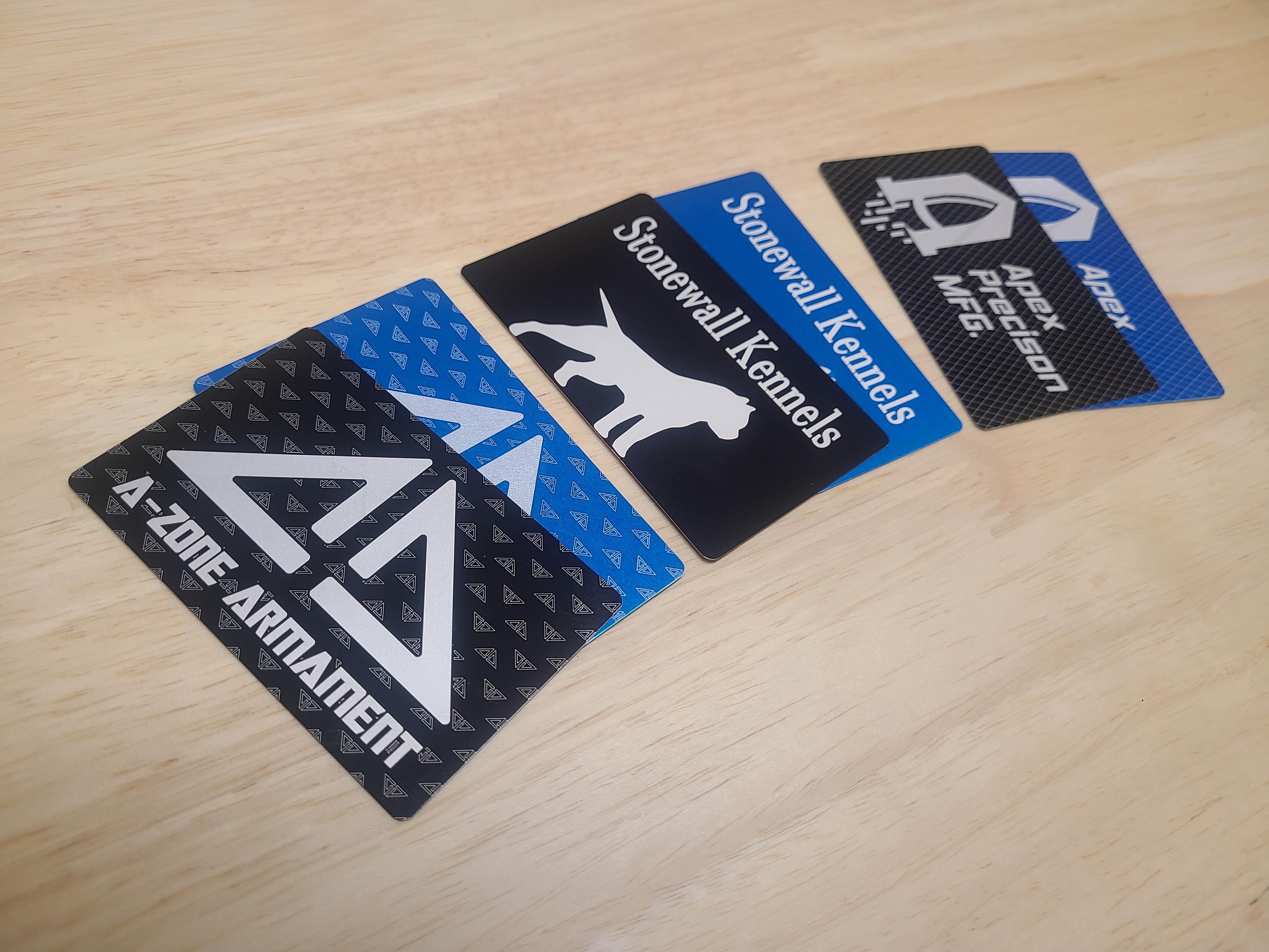 Custom Laser Engraved Business Card